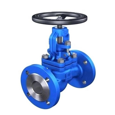 DIN GS-C25 วาล์วกลอบเหล็กเหล็กเหล็ก (WJ41H) DIN มาตรฐาน GS-C25 ก๊าบอนสแตนเลส Flange RF Bellows Seal Globe Valve