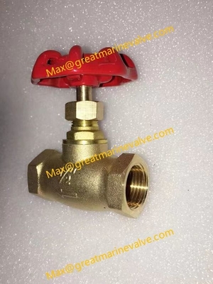 JIS B2011 วาล์วกลอบสกรูทรานด์ทองแดง,VALVE GLOBE BRONZE SCREWED, JIS B-2011