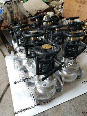 JIS F7399C วาล์วปิดฉุกเฉินจากเหล็กเหล็กเหล็กเหล็กเหล็กเหล็กเหล็กเหล็ก