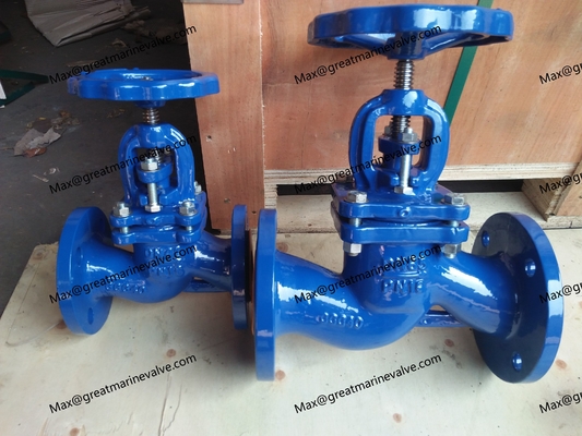DIN Cast IRON GLOBE VALVE,DIN Cast IRON GLOBE VALVE และ GLOBE CHECK VALVE,PN10/PN16 หน้าต่อหน้าตาม DIN3202 F1