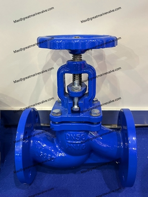 DIN Cast IRON GLOBE VALVE,DIN Cast IRON GLOBE VALVE และ GLOBE CHECK VALVE,PN10/PN16 หน้าต่อหน้าตาม DIN3202 F1