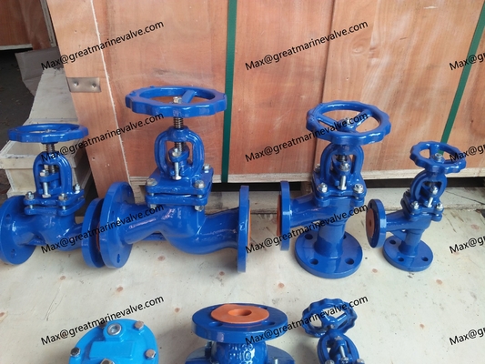 DIN Cast IRON GLOBE VALVE,DIN Cast IRON GLOBE VALVE และ GLOBE CHECK VALVE,PN10/PN16 หน้าต่อหน้าตาม DIN3202 F1