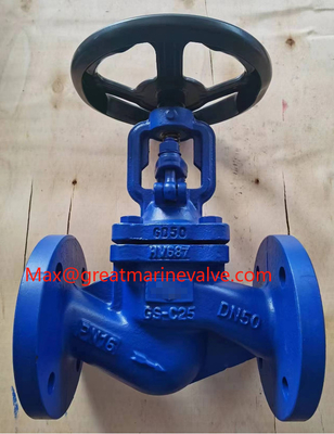 จีนดีที่สุด DIN GS-C25 โรงงานซับบอลโลหะเหล็กเหล็ก, ((WJ41H) DIN Standard Globe Valve