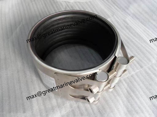 SUS316 316L 304 MF-S แคลมปริง แคลมปริง FLEX CUPLING IMPA 614160614161,614162,614166,614167,614168614163,614164,614165
