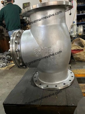 JIS F 7303 16K SCS16 วาล์วกลอบเหล็กไร้ขัด SS VALVE SERIES JIS 5K 10K 16K, ASME,API,CLASS150# 300#