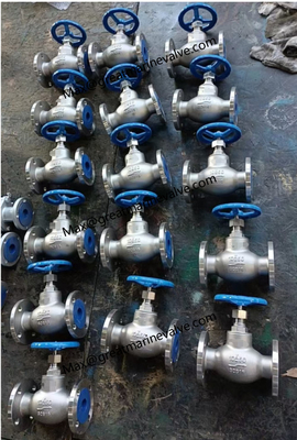 JIS F 7303 16K SCS16 วาล์วกลอบเหล็กไร้ขัด SS VALVE SERIES JIS 5K 10K 16K, ASME,API,CLASS150# 300#