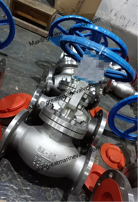 JIS F 7303 16K SCS16 วาล์วกลอบเหล็กไร้ขัด SS VALVE SERIES JIS 5K 10K 16K, ASME,API,CLASS150# 300#