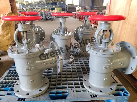 วาล์วเหล็กหล่อทะเลแบบมีหน้าแปลน SDNR GB/T 585-2008 ชนิด A/AS DIN GLOBE CAST STEEL VALVE, GGLOBE CHECK VALVE, GLOBE SDNR VALVE